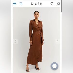 DISSH Wrap MIDI Dress